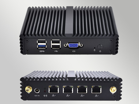 Industrial Router J1900 with 4xLAN